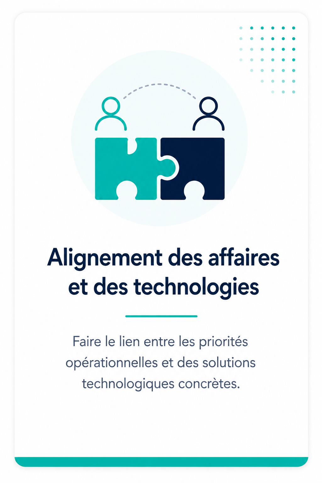 Alignement affaires et technologie